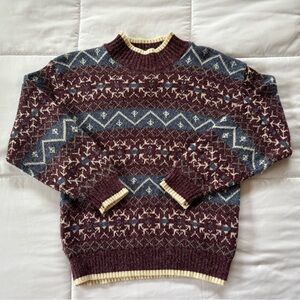 80s True Vintage Nordic Gina Peters Sweater